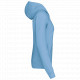 Felpa donna con cappuccio a contrasto K465 Kariban