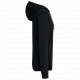 Felpa uomo con cappuccio a contrasto full zip K466 Kariban