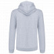 Felpa uomo con cappuccio a contrasto full zip K466 Kariban