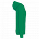 Felpa uomo con cappuccio a contrasto full zip K466 Kariban