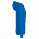Felpa uomo con cappuccio a contrasto full zip K466 Kariban