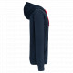 Felpa uomo con cappuccio a contrasto full zip K466 Kariban