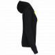 Felpa donna con cappuccio a contrasto full zip K467 Kariban