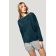 Felpa oversize "Loose" donna NON GARZATA K471 Kariban