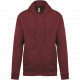 Felpa con cappuccio full zip K479 Kariban