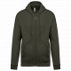 Felpa con cappuccio full zip K479 Kariban