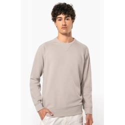Felpa uomo BIO girocollo manica raglan NON GARZATA K480 Kariban