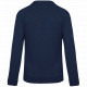 Felpa uomo BIO girocollo manica raglan NON GARZATA K480 Kariban