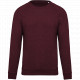 Felpa uomo BIO girocollo manica raglan NON GARZATA K480 Kariban