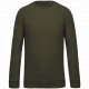 Felpa uomo BIO girocollo manica raglan NON GARZATA K480 Kariban