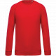 Felpa uomo BIO girocollo manica raglan NON GARZATA K480 Kariban