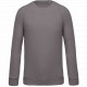 Felpa uomo BIO girocollo manica raglan NON GARZATA K480 Kariban