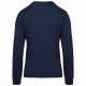 Felpa donna BIO girocollo manica raglan NON GARZATA K481 Kariban