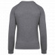 Felpa donna BIO girocollo manica raglan NON GARZATA K481 Kariban