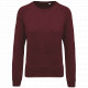 Felpa donna BIO girocollo manica raglan NON GARZATA K481 Kariban