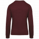 Felpa donna BIO girocollo manica raglan NON GARZATA K481 Kariban