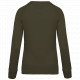 Felpa donna BIO girocollo manica raglan NON GARZATA K481 Kariban