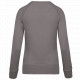 Felpa donna BIO girocollo manica raglan NON GARZATA K481 Kariban