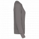 Felpa donna BIO girocollo manica raglan NON GARZATA K481 Kariban