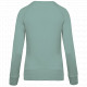 Felpa donna BIO girocollo manica raglan NON GARZATA K481 Kariban
