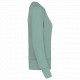 Felpa donna BIO girocollo manica raglan NON GARZATA K481 Kariban