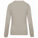 Felpa donna BIO girocollo manica raglan NON GARZATA K481 Kariban