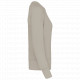 Felpa donna BIO girocollo manica raglan NON GARZATA K481 Kariban