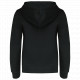Felpa bambino con cappuccio full zip K486 Kariban