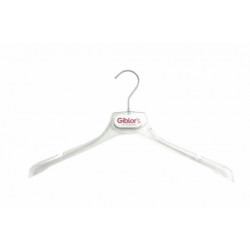 Gruccia trasparente fuxia per camicia Giblor's