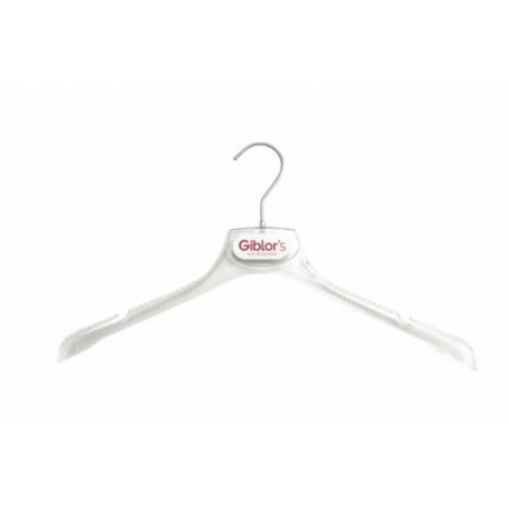 Gruccia trasparente fuxia per camicia Giblor's