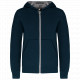Felpa bambino con cappuccio full zip K486 Kariban