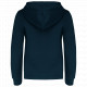 Felpa bambino con cappuccio full zip K486 Kariban