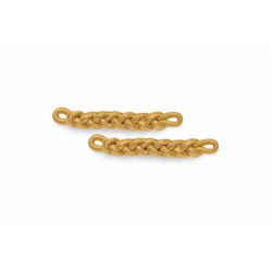 Coppia alamari dorati Giblor's