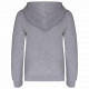 Felpa bambino con cappuccio full zip K486 Kariban