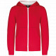 Felpa bambino con cappuccio full zip K486 Kariban