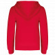Felpa bambino con cappuccio full zip K486 Kariban
