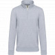 Felpa collo con zip K487 Kariban