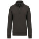 Felpa collo con zip K487 Kariban