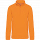 Felpa collo con zip K487 Kariban