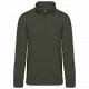Felpa collo con zip K487 Kariban