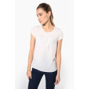 Blusa donna crêpe manica corta K5002 Kariban