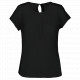 Blusa donna crêpe manica corta K5002 Kariban