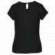 Blusa donna crêpe manica corta K5002 Kariban