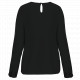 Blusa donna crêpe manica lunga K5003 Kariban