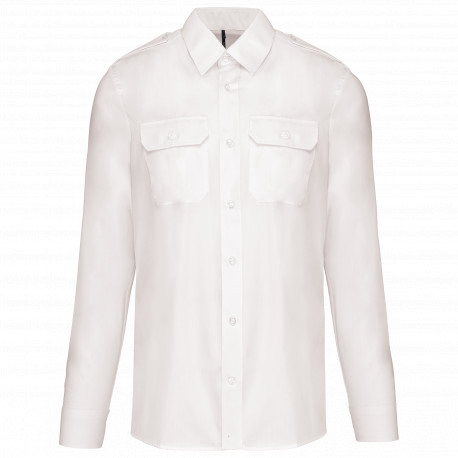 Camicia pilota uomo manica lunga K505 Kariban