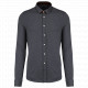 Camicia jacquard manica lunga K507 Kariban