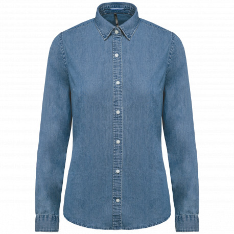 Camicia Denim donna K509 Kariban