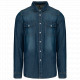 Camicia uomo Denim manica lunga K519 Kariban