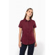Camicia donna elasticizzata manica corta K532 Kariban