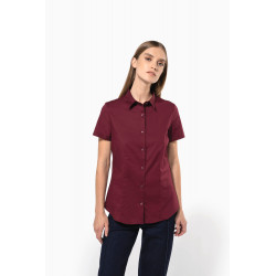 Camicia donna elasticizzata manica corta K532 Kariban